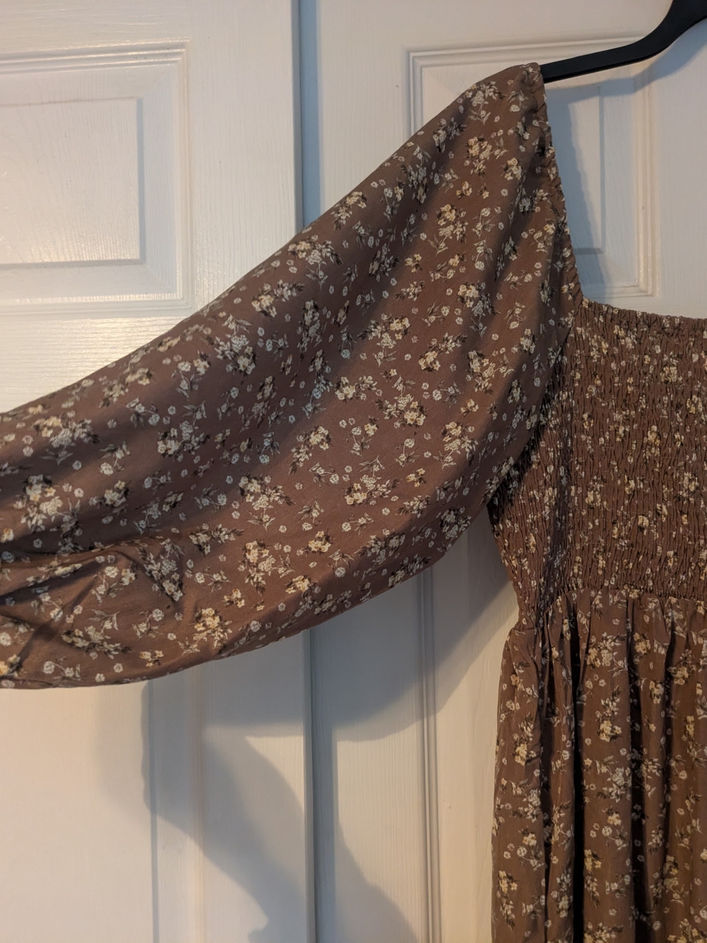 Elloh Liara Brown Floral Maxi Dress - Women - Picture 5 of 7